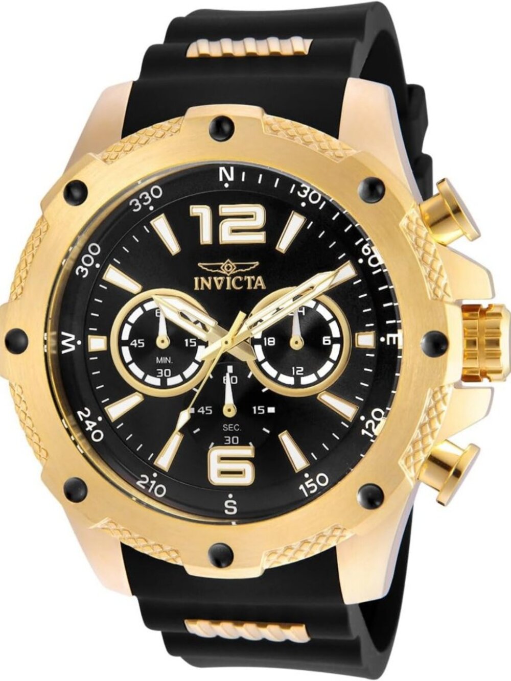 Stylish Men's Chronograph Watch with Water Resistance & Durable Design
